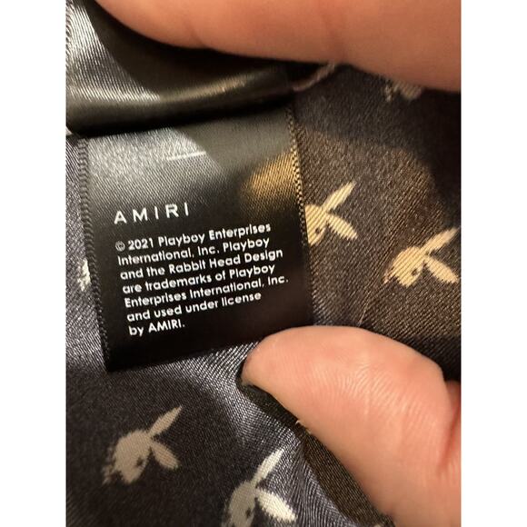 RARE Amiri x Playboy Silk Print Shirt - Picture 12 of 14
